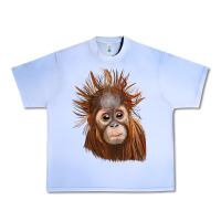 Grape Ice baby orangutan Urban Heavy Tee - LillyAllenDesigns