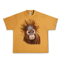 Peanut Butter baby orangutan Urban Heavy Tee - LillyAllenDesigns