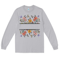Moon Dust wildflower your text here Long Sleeve Tee - MaliasSmallBusiness