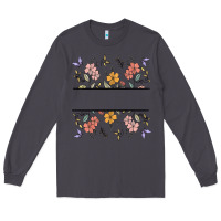Smoke wildflower your text here Long Sleeve Tee - MaliasSmallBusiness