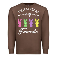 Chestnut Teaching My Favorite Bunny Premium Sweatshirt - Bettercallsaul