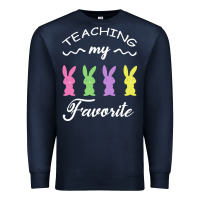 Navy Teaching My Favorite Bunny Premium Sweatshirt - Bettercallsaul