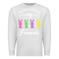 Oatmeal Heather Teaching My Favorite Bunny Premium Sweatshirt - Bettercallsaul