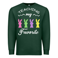 Sports Green Teaching My Favorite Bunny Premium Sweatshirt - Bettercallsaul