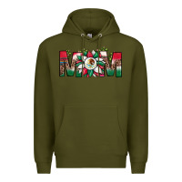 Army Green mexican flag sunflower mom leopard Premium Hoodie - JahusDesignShop