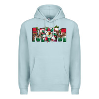 Blue Mist mexican flag sunflower mom leopard Premium Hoodie - JahusDesignShop