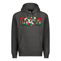 Charcoal Heather mexican flag sunflower mom leopard Premium Hoodie - JahusDesignShop