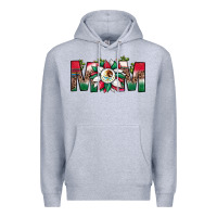 Heather Grey mexican flag sunflower mom leopard Premium Hoodie - JahusDesignShop