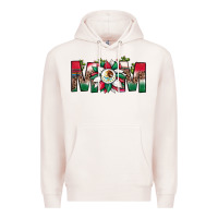 Pale Pink mexican flag sunflower mom leopard Premium Hoodie - JahusDesignShop