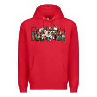 Red mexican flag sunflower mom leopard Premium Hoodie - JahusDesignShop