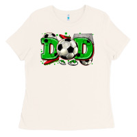 Bone dad soccer Ladies Tee - Zillion Design Studio