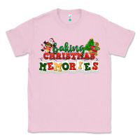 Bubblegum Pink Baking Christmas memories Classic Tee - NancyCooperArtShop