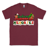 Burgundy Baking Christmas memories Classic Tee - NancyCooperArtShop