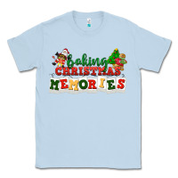 Dusty Blue Baking Christmas memories Classic Tee - NancyCooperArtShop