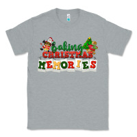 Heather Grey Baking Christmas memories Classic Tee - NancyCooperArtShop