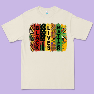Junetheenth Black Livesmatter Brush Stroke Premium Tee Designed By Hra Design Shop