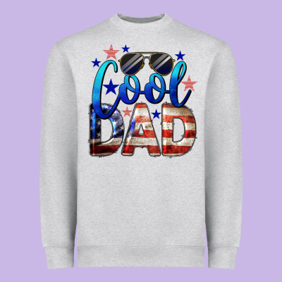 Cool American Dad Heavyweight Sweatshirt Designed By Lillyallendesigns