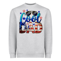 Heather Grey Cool American Dad Heavyweight Sweatshirt - LillyAllenDesigns