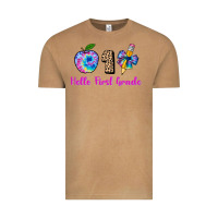 Vintage Camel hello first grade tie dye 3200x2400 Vintage Tee - AdoDesignShop