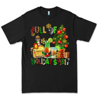 Black full of holiday spirit Premium Tee - AdoDesignShop