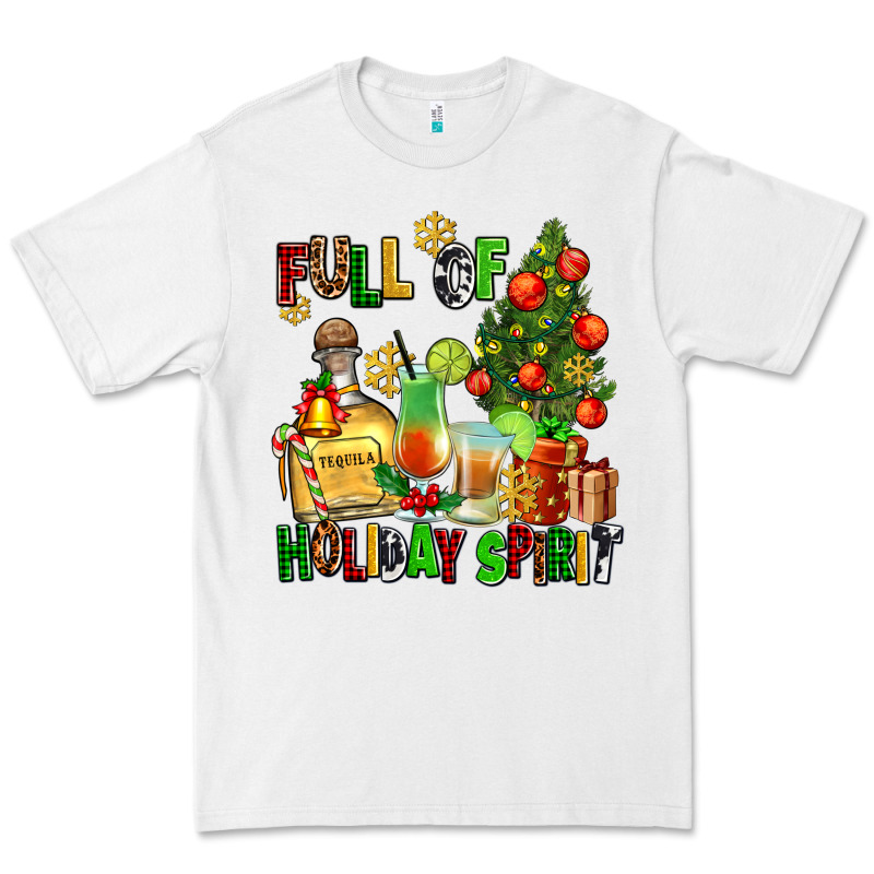 Full Of Holiday Spirit Premium Tee by AdoDesignShop | Teevron