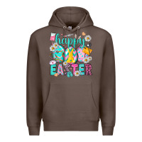 Coffee Happy Easter eggs Nurse Premium Hoodie - NancyCooperArtShop