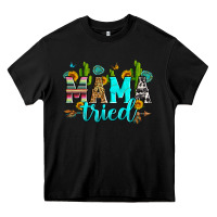 Black mama tried Heavy Core Tee - Zillion Design Studio