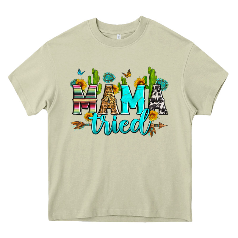 Mama Tried Heavy Core Tee by Zillion Design Studio | Teevron