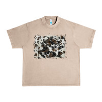 French Oak cowhide background Urban Heavy Tee - BarkalooDesign