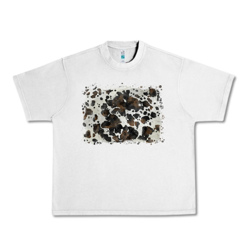 Cowhide Background Urban Heavy Tee by BarkalooDesign | Teevron