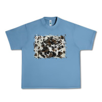 Pebble Blue cowhide background Urban Heavy Tee - BarkalooDesign