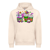 Sandshell mardi gras gnomes coffee cups Urban Hoodie - OliviaCreatesArt