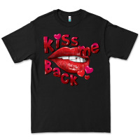 Black kiss me back Premium Tee - FaDigitalArtStudio