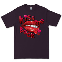 Plum kiss me back Premium Tee - FaDigitalArtStudio