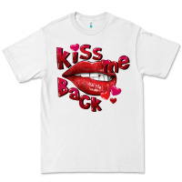 White kiss me back Premium Tee - FaDigitalArtStudio