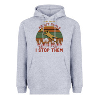 Heather Grey Some Dream About Goals I Stop Them Heavyweight Hoodie - Bettercallsaul