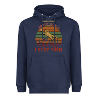 Navy Some Dream About Goals I Stop Them Heavyweight Hoodie - Bettercallsaul