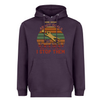 Plum Some Dream About Goals I Stop Them Heavyweight Hoodie - Bettercallsaul