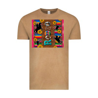 Vintage Camel rodeo serape leopard glitter Vintage Tee - Artiststas