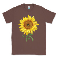Chestnut bambino sunflower Classic Tee - LillyAllenDesigns