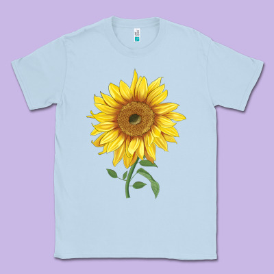 Bambino Sunflower Classic Tee Designed By Lillyallendesigns