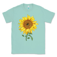 Seafoam bambino sunflower Classic Tee - LillyAllenDesigns