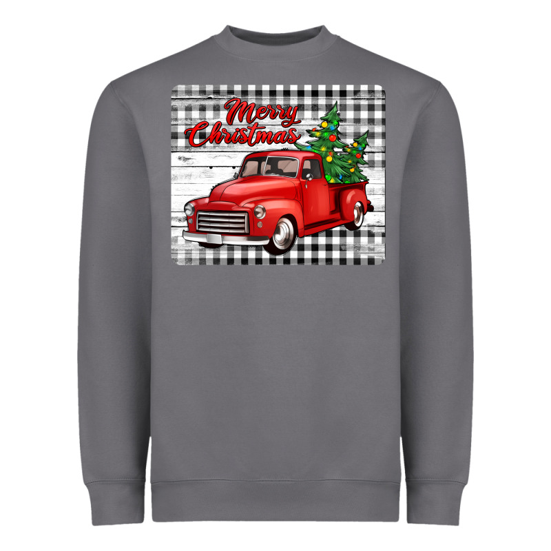 Merry Christmas Mousepad Heavyweight Sweatshirt by Jasminsmagicworld | Teevron