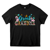 Black great grandma Heavy Core Tee - Zillion Design Studio