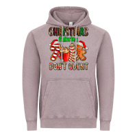 Vintage Zinc christmas calories dont count with  christmas tree cake and cookies ad Vintage Hoodie - AdoDesignShop