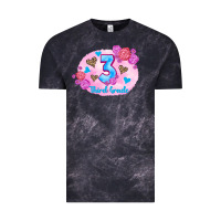 Cloud Black back to school flowers third grade 3200x2400 Vintage Tee - AdoDesignShop