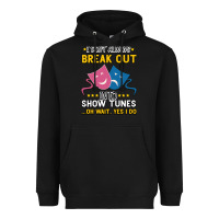 My Brain Is 95% Show Tunes. Funny Theatre Gift. Heavyweight Hoodie | Teevron