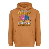 Meerkat My Brain is 95% Show Tunes. Funny Theatre Gift. Heavyweight Hoodie - Bettercallsaul