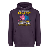 Plum My Brain is 95% Show Tunes. Funny Theatre Gift. Heavyweight Hoodie - Bettercallsaul