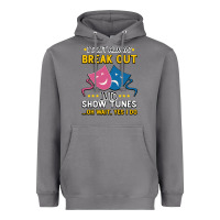 Storm My Brain is 95% Show Tunes. Funny Theatre Gift. Heavyweight Hoodie - Bettercallsaul